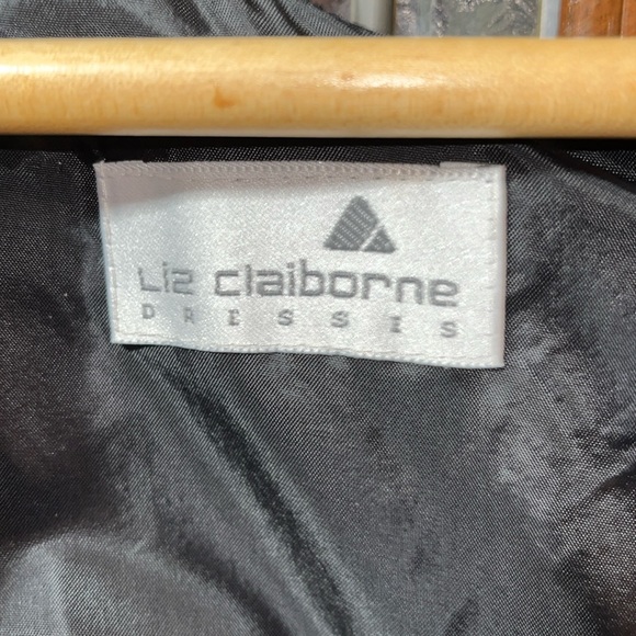 Liz Claiborne Black Velvet Dress - Picture 3 of 8